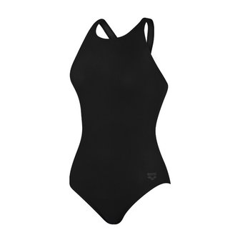 아레나 여성 선수 U-BACK  실내수영복(마인)(A3BL1CO01)BLK