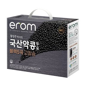 황성주 이롬 블랙5곡 고칼슘 약콩 두유 190ml 24개