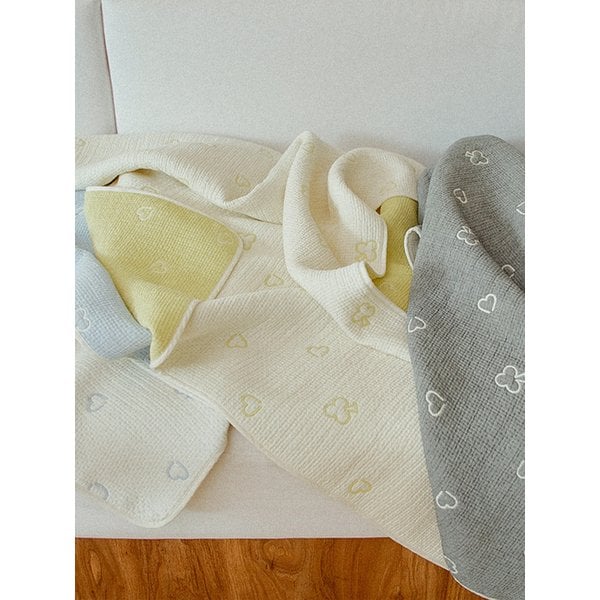 시그니처 면모달 자가드 블랭킷