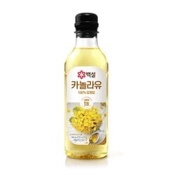 백설 카놀라유 500ml