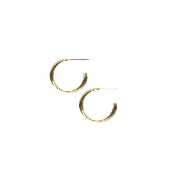 Slim Circle Ring Earrings