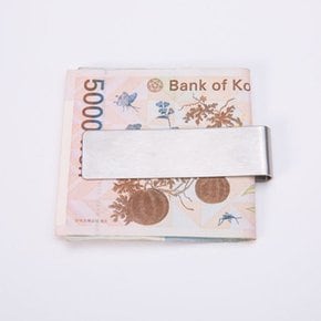 스텐 머니 클립 지폐 카드 하이패스 정리 집게 남자 클러치 명함 지갑 고정