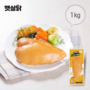 더촉촉한 훈제닭가슴살 1kg(100gX10팩)