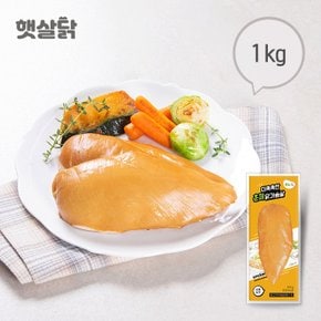 더촉촉한 훈제닭가슴살 1kg(100gX10팩)