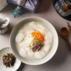 떡국 선물세트 설 연말 청정원 사골곰탕500g 2개+순쌀떡500g 답례품