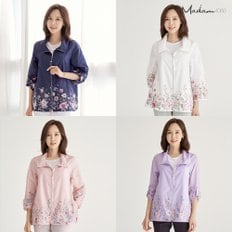 마담4060 엄마옷 마담4060 플라워점퍼-RHJP304001-