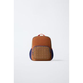 ZARA 자라 키즈 퀄티드 백팩 가방 멀티컬러 1546830203 1546830 1318710