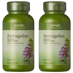 GNC Astragalus 500mg 아스트라갈러스 100정 2개