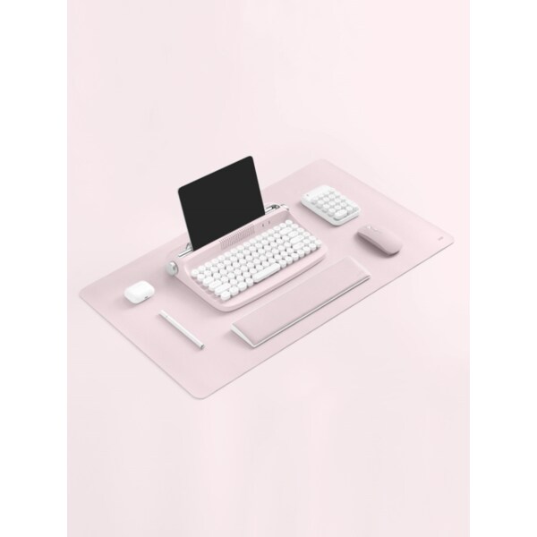 밀키 와이드 가죽 데스크 매트 MP-54