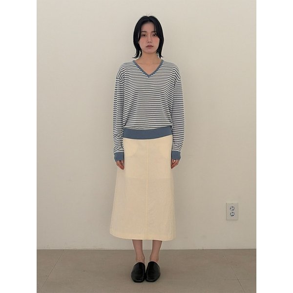 Blink Silk Stripe Knit_SORA