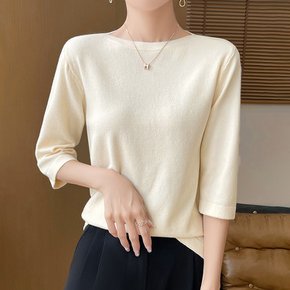 ATMARK 5부심플리보트넥니트_AA63KN015G
