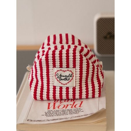 유럽디 Recipe 니트 파우치 (Medium) (7 colors)