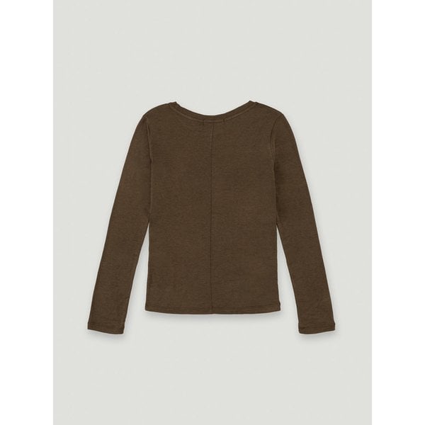 Labe span t-shirt_brown