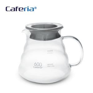 코맥 Caferia 커피서버 600ml-CG2 [커피포트/유리주전자/드립서버/핸드드립/드립용품/커피용품]