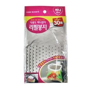 하니 싱크대 비닐걸이 리필 비닐 주방씽크대비닐걸이 X ( 2매입 )