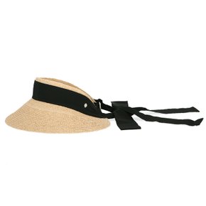 [부산점] 메탈로고 HAT51251 Natural Black 헬렌카민스키 SABINA 사비나 바이저햇 썬캡 여성 모자