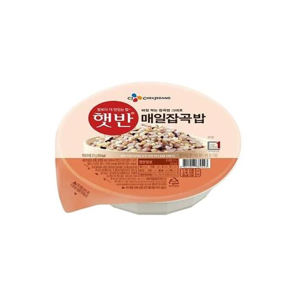 [CJ제일제당] 햇반 매일잡곡밥 210g 12개(1)