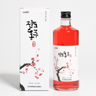  진도홍주 대복 40도 500ml 05호 지초주 (케이스, 쇼핑백 포함)