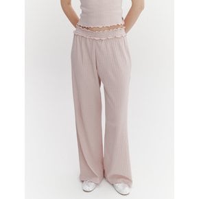 Wave Frill Pants Pink