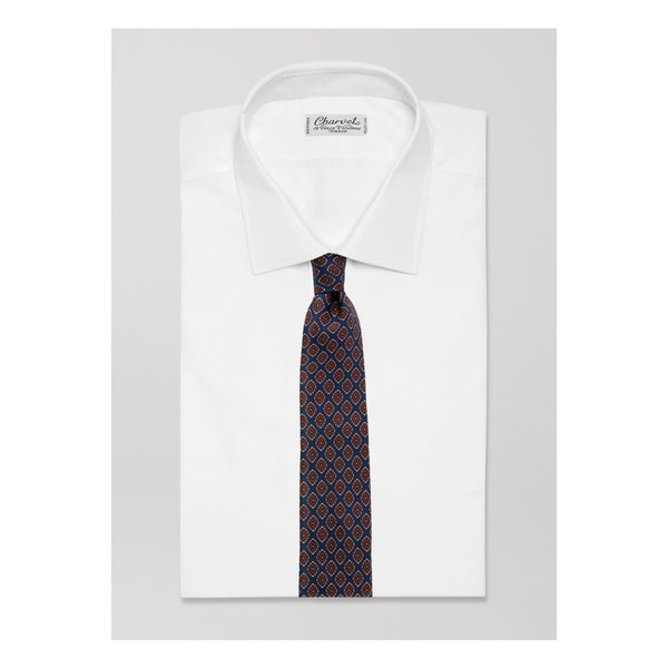 루비나찌 9cm 실크 자카드 넥타이 46376663163002732