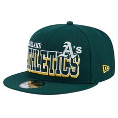 [해외] 1048590 뉴에라 모자 MLB [오클랜드 애슬레틱스] Game Day Bold 9FIFTY Snapback Hat - G