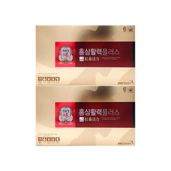  정관장 홍삼 활력 플러스 40mL30포2박스(총 60포)