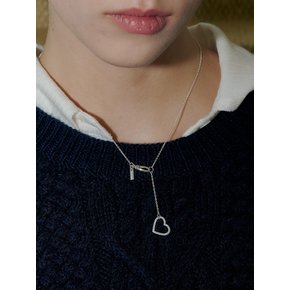 [sv925]Sweet heart necklace