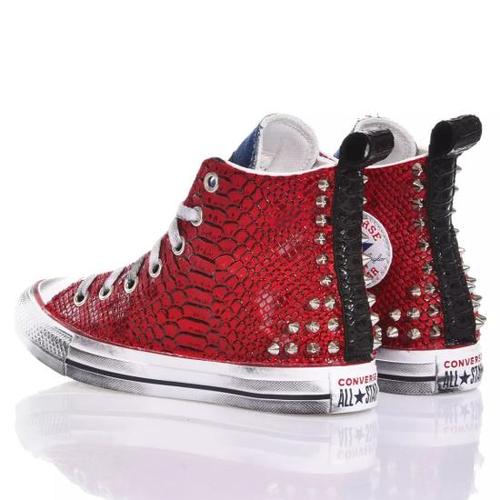 컨버스 스니커즈 3248 CONVERSE DENIM DEVIL Red