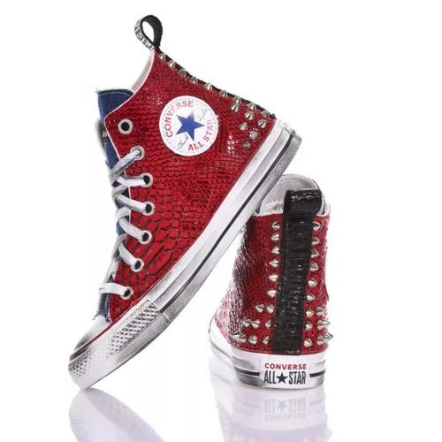 컨버스 스니커즈 3248 CONVERSE DENIM DEVIL Red