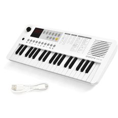 원톤ONETONE 37 LED USB-MIDI OTK-37 MWH (USB  전자 키보드 미니 건반 디스플레이 탑재 대응