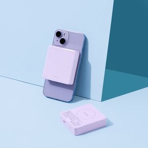 미니 마그네틱 무선충전 보조배터리(LFS-HA48) 8000mAh