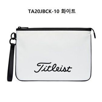 타이틀리스트 정품 24 타이틀리스트 젯블랙 클러치 화이트블랙 TA20JBCK-10 (1097)