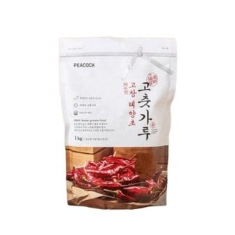 텐바이텐 피코크 고추가루 고창태양초고춧가루1kg