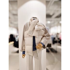 [파주점] 머플러 울 배색 구스다운 점퍼 CPBA2PD321