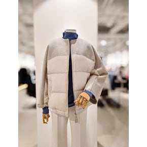 [파주점] 머플러 울 배색 구스다운 점퍼 CPBA2PD321