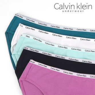 Calvin Klein [캘빈클라인 언더웨어] CK 여자속옷 삼각팬티 비키니 5장세트 QP1094M-961