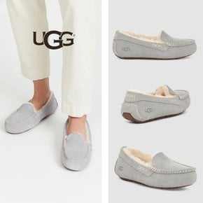 미국어그 UGG 앤슬리 Ansley 여성로퍼 퍼 드라이빙슈즈 1106878 그레이