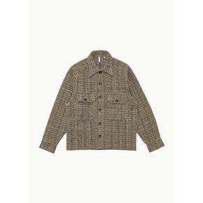 선플라워 23FW SUNFLOWER BOUCLE CPO JACKET IN MULTI