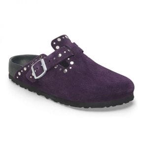 우먼 Birkenstock 보스턴 Rivet 스웨이드 - Acai 1027865