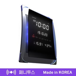 국산 페니투스 디지털벽시계 프리미엄 EWA 레드 350X440mm 전파벽시계 개업선물