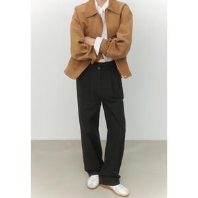 나인 TWO BUTTON TUCK PANTS PT5569SG