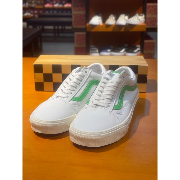 [여주점] (남여공용) 스니커즈 레더 올드스쿨 그린 (VN000CR5WGR)