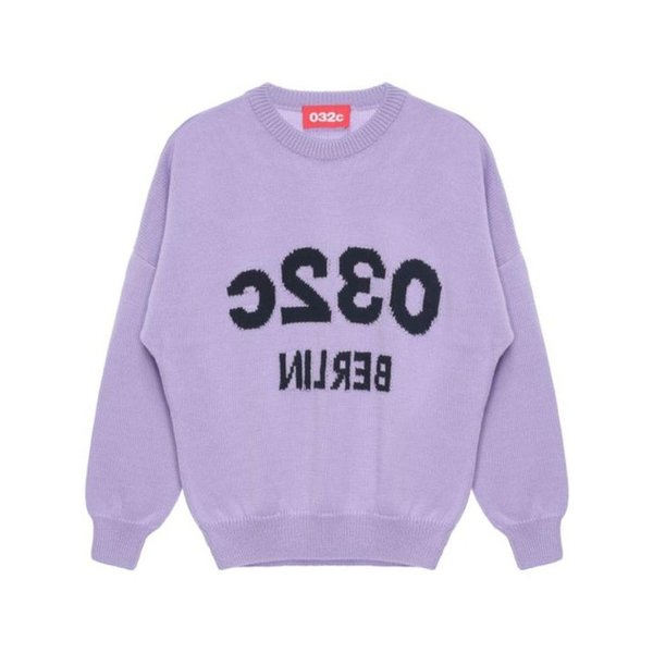 긴팔 티셔츠 32CU241PRST005PP WASHED LILAC DOM