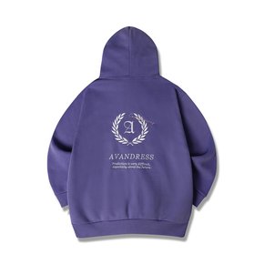 UNISEX LAUREL OVERSIZED HOODIE  PURPLE