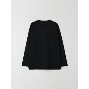 Ribbed Slim Pocket T-Shirt_Black