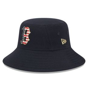 [해외] 941563 뉴에라 모자 MLB [보스턴 레드삭스] 2023 Fourth of July Bucket Hat - Navy