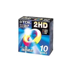 TDK 3.5인치 플로피 디스크 256포매트 10매팩 MF2HD-256X10PS