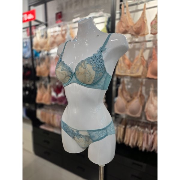 [시흥점] S 비너스 ) 오르화 페어리 풀컵 패드 브라, 망레이스팬티 세트 [OBR5916/OPT5916S-TQ]