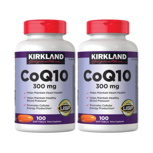 [해외직구] 커클랜드 시그니처 코큐텐 300mg  100 소프트젤 x2개