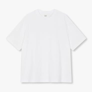 STUDIO TOMBOY 톰보이 백프린팅 티셔츠 9104222415 WHITE